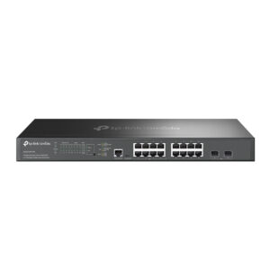 TP-Link Omada SG3218XP-M2 switch di rete Gestito L2+ 2.5G Ethernet (100/1000/2500) Supporto Power over Ethernet (PoE) 1U Nero immagine principale TP-Link Omada SG3218XP-M2 switch di rete Gestito L2+ 2.5G Ethernet (100/1000/2500) Supporto Power over Ethernet (PoE) 1U Nero