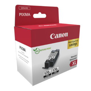 Canon 0318C010 cartuccia d'inchiostro 2 pz Originale Resa elevata (XL) Nero