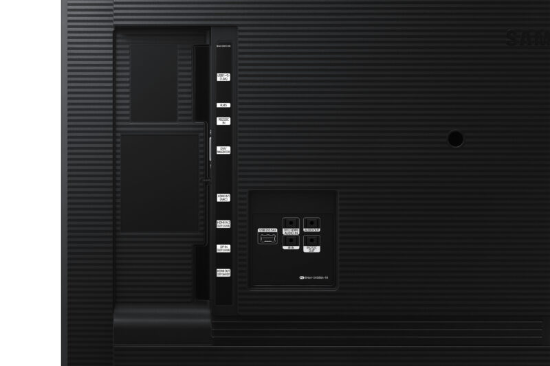 Samsung QH43R Pannello piatto per segnaletica digitale 109,2 cm (43") Wi-Fi 700 cd/m² 4K Ultra HD Nero immagine gallery 6 Samsung QH43R Pannello piatto per segnaletica digitale 109,2 cm (43") Wi-Fi 700 cd/m² 4K Ultra HD Nero