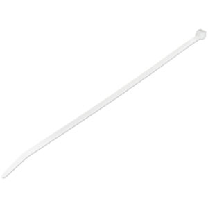 StarTech.com Fascette fermacavo riutilizzabili da 25 cm - 4 mm di larghezza, 55mm di diametro del fascio e resistenza alla trazione 22 kg, fascette in nylon autobloccanti, Omologati 94V-2/UL, 100 pezzi - bianco immagine principale StarTech.com Fascette fermacavo riutilizzabili da 25 cm - 4 mm di larghezza, 55mm di diametro del fascio e resistenza alla trazione 22 kg, fascette in nylon autobloccanti, Omologati 94V-2/UL, 100 pezzi - bianco