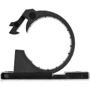 StarTech.com 100 Clip Fermacavi Autoadesivi Nero - Graffette Fermacavo Adesive da Scrivania per Cavi Elettrici/Rete - Supporto Fermacavi - Fermacavo in Plastica - Classe Antincendio UL/94V-2