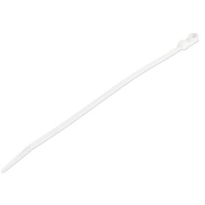 StarTech.com Fascette fermacavo da 20 cm con foro di montaggio - 4 mm di larghezza, 52 mm di diametro del fascio, 22 kg di resistenza alla trazione, Fascette di Nylon 66 autobloccanti con foro per le viti, Certificazione UL, confezione da 100 immagine principale StarTech.com Fascette fermacavo da 20 cm con foro di montaggio - 4 mm di larghezza, 52 mm di diametro del fascio, 22 kg di resistenza alla trazione, Fascette di Nylon 66 autobloccanti con foro per le viti, Certificazione UL, confezione da 100