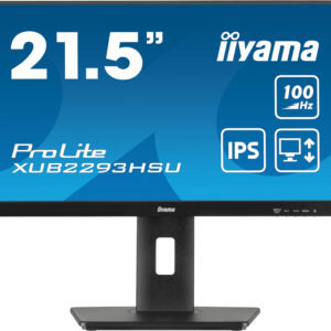 iiyama ProLite XUB2293HSU-B7 Monitor PC 54,6 cm (21.5") 1920 x 1080 Pixel Full HD LED Nero immagine gallery 2 iiyama ProLite XUB2293HSU-B7 Monitor PC 54,6 cm (21.5") 1920 x 1080 Pixel Full HD LED Nero