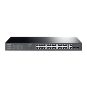 TP-Link TL-SG1428PE switch di rete Gestito L2 Gigabit Ethernet (10/100/1000) Supporto Power over Ethernet (PoE) 1U Nero immagine principale TP-Link TL-SG1428PE switch di rete Gestito L2 Gigabit Ethernet (10/100/1000) Supporto Power over Ethernet (PoE) 1U Nero
