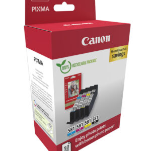 Canon 2106C006 cartuccia d'inchiostro 4 pz Originale Nero, Ciano, Magenta, Giallo