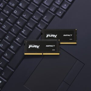 Kingston Technology FURY 32 GB 6000 MT/s DDR5 CL38 SODIMM (Kit da 2) Impact XMP immagine gallery 7 Kingston Technology FURY 32 GB 5600 MT/s DDR5 CL40 SODIMM Impact PnP