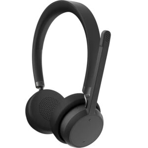 Lenovo 4XD1Q30302 cuffia e auricolare Wireless A Padiglione Musica e Chiamate Bluetooth Nero immagine gallery 4 Lenovo 4XD1Q30302 cuffia e auricolare Wireless A Padiglione Musica e Chiamate Bluetooth Nero