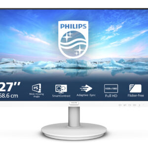 Philips V Line 271V8AW/00 Monitor PC 68,6 cm (27") 1920 x 1080 Pixel Full HD LCD Bianco