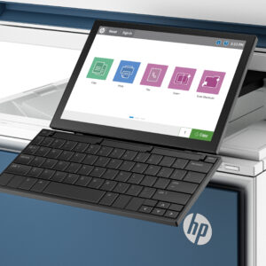 HP Color LaserJet Enterprise Flow LaserJet Enterprise Flow 5800zf Wireless Multifunction Colore Stampante, Fotocopiatrice, scanner; Fronte/retro