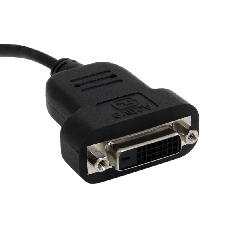 StarTech.com Adattatore Mini DisplayPort a DVI Attivo 1080p Single-Link - Convertitore Mini DP a DVI-D Certificato VESA - Dongle Video mDP 1.2 o Thunderbolt 1/2 Mac/PC a DVI per Monitor immagine gallery 3 StarTech.com Adattatore Mini DisplayPort a DVI Attivo 1080p Single-Link - Convertitore Mini DP a DVI-D Certificato VESA - Dongle Video mDP 1.2 o Thunderbolt 1/2 Mac/PC a DVI per Monitor