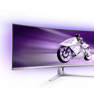 Philips Evnia 8000 49M2C8900L/00 Monitor PC 124,2 cm (48.9") 5120 x 1440 Pixel Dual QHD QD-OLED Bianco