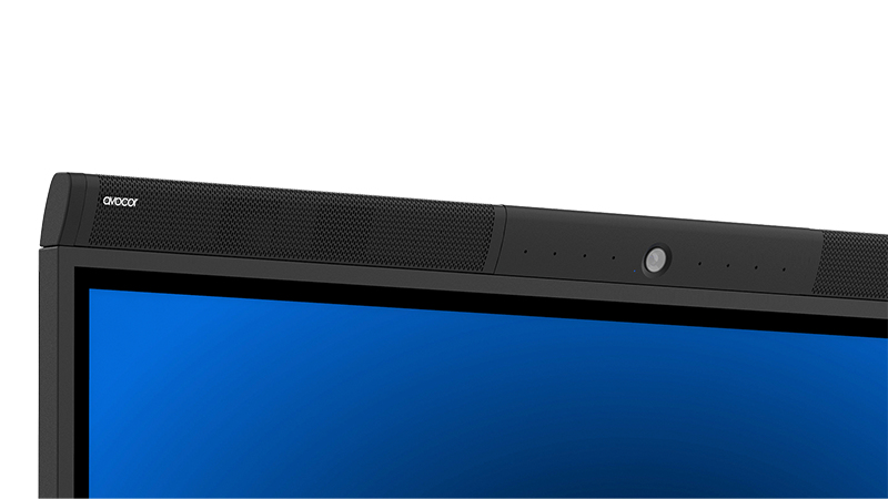 Avocor W series W5555 lavagna interattiva 139,7 cm (55") 3840 x 2160 Pixel Touch screen Nero