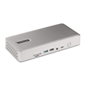 StarTech.com Docking Station Thunderbolt 4 multi monitor, dock TB4 per monitor quadrupli/tripli/doppi - 2x HDMI/2x DisplayPort, Hub 7x USB, 2,5Gb Ethernet, 98W PD immagine principale StarTech.com Docking Station Thunderbolt 4 multi monitor, dock TB4 per monitor quadrupli/tripli/doppi - 2x HDMI/2x DisplayPort, Hub 7x USB, 2,5Gb Ethernet, 98W PD
