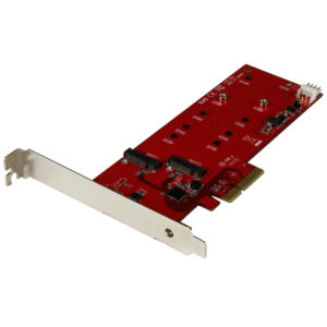 StarTech.com Scheda controller PCI express 2x ( SSD ) M.2 - Adattatore M.2 SATA PCIe NGFF immagine principale StarTech.com Scheda controller PCI express 2x ( SSD ) M.2 - Adattatore M.2 SATA PCIe NGFF