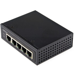 StarTech.com Switch Ethernet 5 porte industriale - Power over Ethernet switch di rete Gigabit 30W - Commutatore di reta lan Gb non gestita - Robusta desktop switch 4 porte PoE+/ IP-30 / -40°C a 75°C immagine principale StarTech.com Switch Ethernet 5 porte industriale - Power over Ethernet switch di rete Gigabit 30W - Commutatore di reta lan Gb non gestita - Robusta desktop switch 4 porte PoE+/ IP-30 / -40°C a 75°C