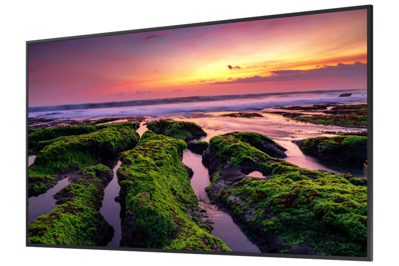 Samsung QB55B Pannello piatto per segnaletica digitale 139,7 cm (55") LCD Wi-Fi 350 cd/m² 4K Ultra HD Nero Processore integrato Tizen 6.5 16/7 immagine gallery 2 Samsung QB75B Pannello piatto per segnaletica digitale 190,5 cm (75") Wi-Fi 350 cd/m² 4K Ultra HD Nero Processore integrato Tizen 6.5 16/7
