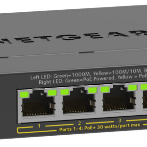 NETGEAR 4-Stream AX1800 router wireless Gigabit Ethernet Dual-band (2.4 GHz/5 GHz) Nero