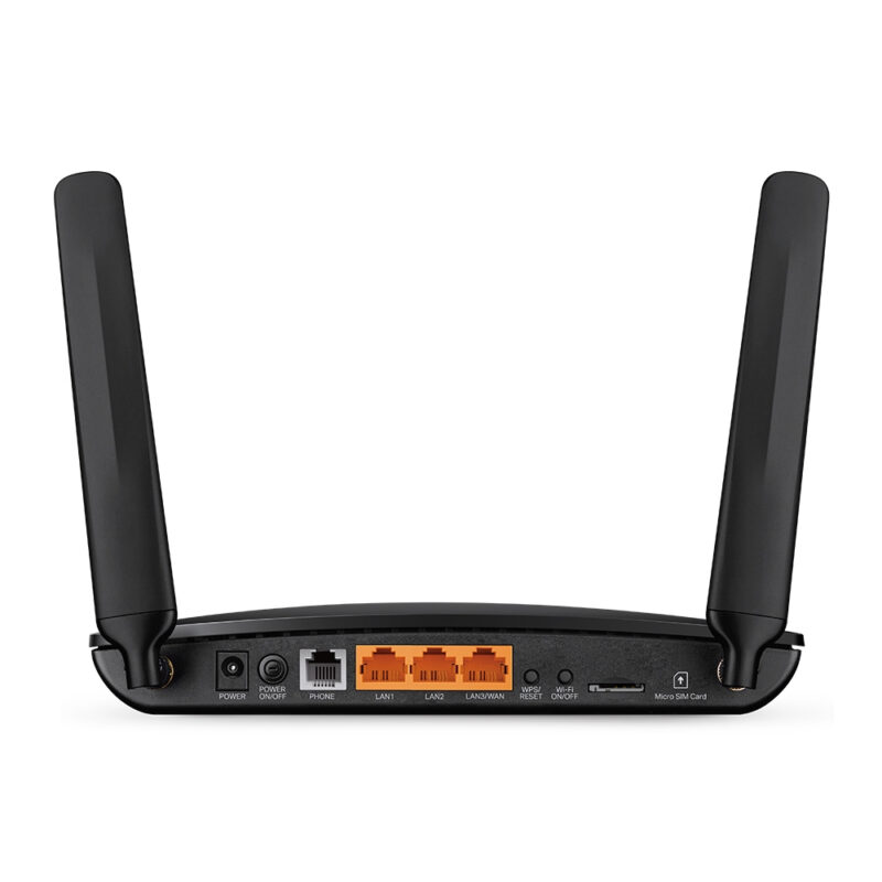 TP-Link TL-MR6500v router wireless Fast Ethernet Banda singola (2.4 GHz) 4G Nero immagine gallery 3 TP-Link TL-MR6500v router wireless Fast Ethernet Banda singola (2.4 GHz) 4G Nero