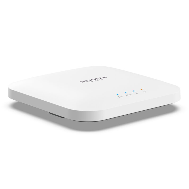 NETGEAR WiFi 6 AX1800 PoE Access Point (WAX214) 1773,5 Mbit/s Bianco Supporto Power over Ethernet (PoE)