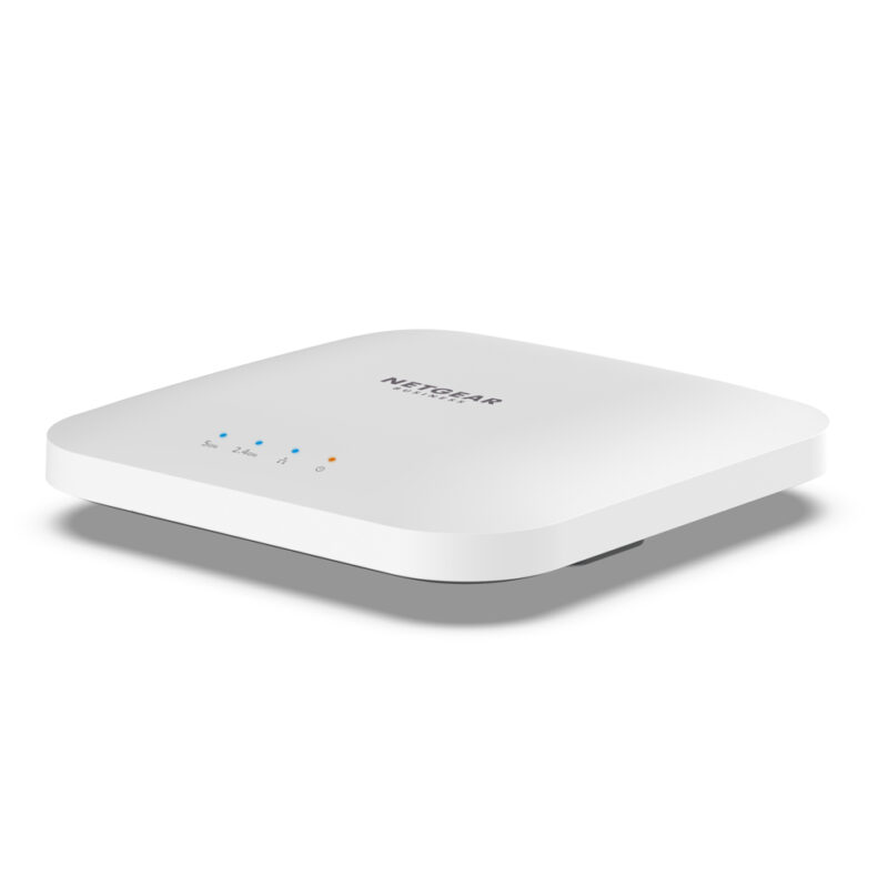 NETGEAR WiFi 6 AX1800 PoE Access Point (WAX214) 1773,5 Mbit/s Bianco Supporto Power over Ethernet (PoE)