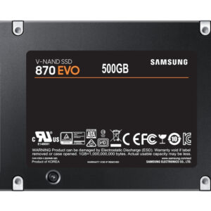 Samsung 870 EVO 500 GB 2.5" Serial ATA III V-NAND