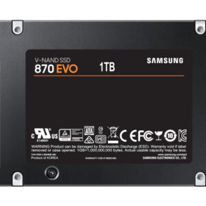Samsung 870 EVO 1 TB 2.5" Serial ATA III V-NAND