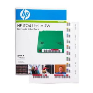 HPE LTO-4 Ultrium Read/Write Bar Code Label Pack