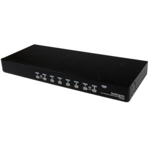 StarTech.com Switch KVM USB PS/2 a 8 porte montabile a rack 1U, con OSD immagine principale StarTech.com Switch KVM USB PS/2 a 8 porte montabile a rack 1U, con OSD