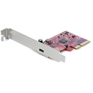 StarTech.com Scheda PCIe USB 3.2 Gen 2x2 a 1 porta - USB-C SuperSpeed 20Gbps PCI Express 3.0 x4- Host Controller Card - USB Type-C PCIe Add-On Adapter Card - Scheda di espansione - Windows & Linux immagine principale StarTech.com Scheda PCIe USB 3.2 Gen 2x2 a 1 porta - USB-C SuperSpeed 20Gbps PCI Express 3.0 x4- Host Controller Card - USB Type-C PCIe Add-On Adapter Card - Scheda di espansione - Windows & Linux