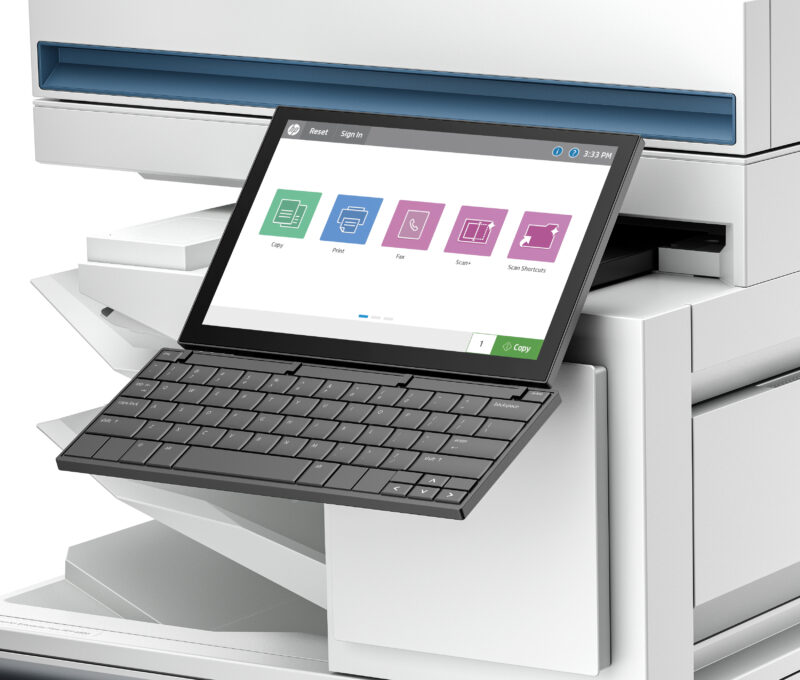 HP LaserJet Enterprise 6800zfsw Wireless Multifunction Colore Stampante, Fotocopiatrice, scanner; Fronte/retro