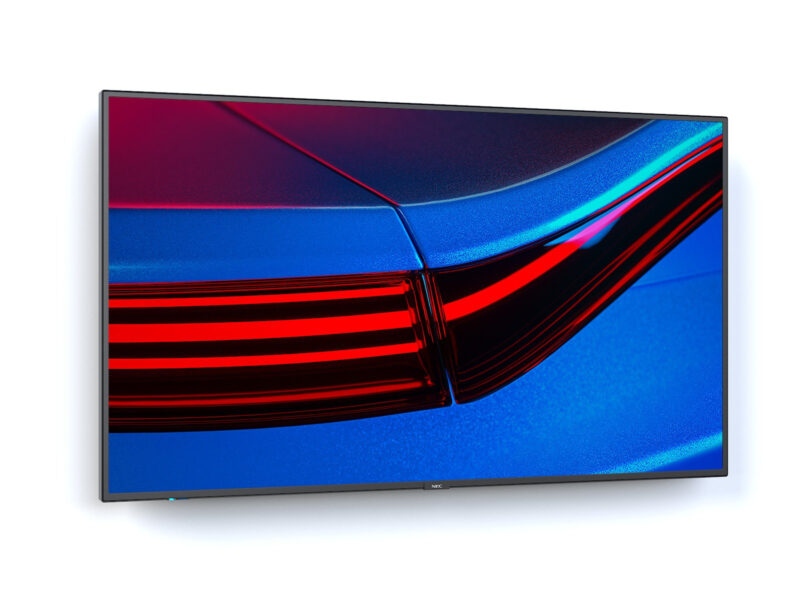 NEC MultiSync 60005141 visualizzatore di messaggi Pannello piatto per segnaletica digitale 109,2 cm (43") IPS 700 cd/m² 4K Ultra HD Nero 24/7