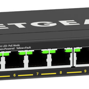 NETGEAR 16-Port High-Power PoE+ Gigabit Ethernet Plus Switch (231W) with 1 SFP port (GS316EPP) Gestito Gigabit Ethernet (10/100/1000) Supporto Power over Ethernet (PoE) Nero