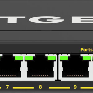 NETGEAR 16-Port High-Power PoE+ Gigabit Ethernet Plus Switch (231W) with 1 SFP port (GS316EPP) Gestito Gigabit Ethernet (10/100/1000) Supporto Power over Ethernet (PoE) Nero