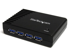 StarTech.com Hub a 4 porte USB 3.0 SuperSpeed, colore nero immagine principale StarTech.com Hub a 4 porte USB 3.0 SuperSpeed, colore nero