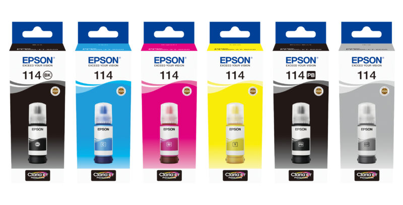 Epson 114 EcoTank Magenta ink bottle immagine gallery 3 Epson 114 EcoTank Yellow ink bottle