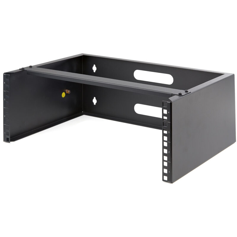 StarTech.com WALLMOUNT4 rack 4U Da parete Nero immagine principale StarTech.com WALLMOUNT4 rack 4U Da parete Nero