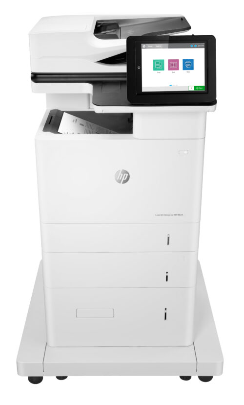HP LaserJet Enterprise M636fh Multifunction Bianco e nero Stampante, Solo Ethernet; Fotocopiatrice, scanner