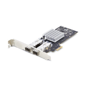 StarTech.com Scheda di Rete SFP GbE a 2 Porte, PCIe 2.1 x1, Intel I210-IS, Controller 1GbE, 1000BASE rame/fibra ottica, NIC Gigabit Ethernet a due porte, backplane desktop/server - Windows e Linux immagine principale StarTech.com Scheda di Rete SFP GbE a 2 Porte, PCIe 2.1 x1, Intel I210-IS, Controller 1GbE, 1000BASE rame/fibra ottica, NIC Gigabit Ethernet a due porte, backplane desktop/server - Windows e Linux