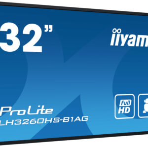 iiyama LH3260HS-B1AG visualizzatore di messaggi Pannello A digitale 80 cm (31.5") LED Wi-Fi 500 cd/m² Full HD Nero Processore integrato Android 11 24/7