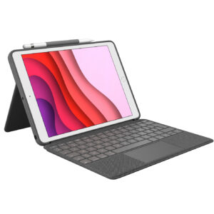 Logitech 920-009625 tastiera per dispositivo mobile AZERTY Francese Smart Connector Grafite immagine principale Logitech 920-008684 tastiera Mouse incluso Universale RF Wireless QWERTY Inglese UK Nero, Bianco
