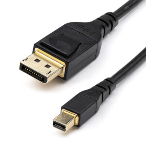 StarTech.com Cavo da Mini DisplayPort a DisplayPort 1.4 certificato VESA da 1m- 8K 60Hz HBR3 HDR - Cavo da mDP a DP 1.4 Super UHD - Sottile (34 AWG) Ultra HD 4K 120Hz - Cavo monitor/video immagine principale StarTech.com Cavo da Mini DisplayPort a DisplayPort 1.4 certificato VESA da 1m- 8K 60Hz HBR3 HDR - Cavo da mDP a DP 1.4 Super UHD - Sottile (34 AWG) Ultra HD 4K 120Hz - Cavo monitor/video