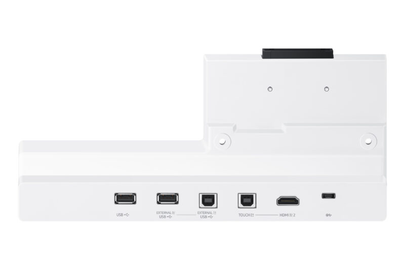 Samsung Flip4 Tray Vassoio per la connettività Grigio, Bianco
