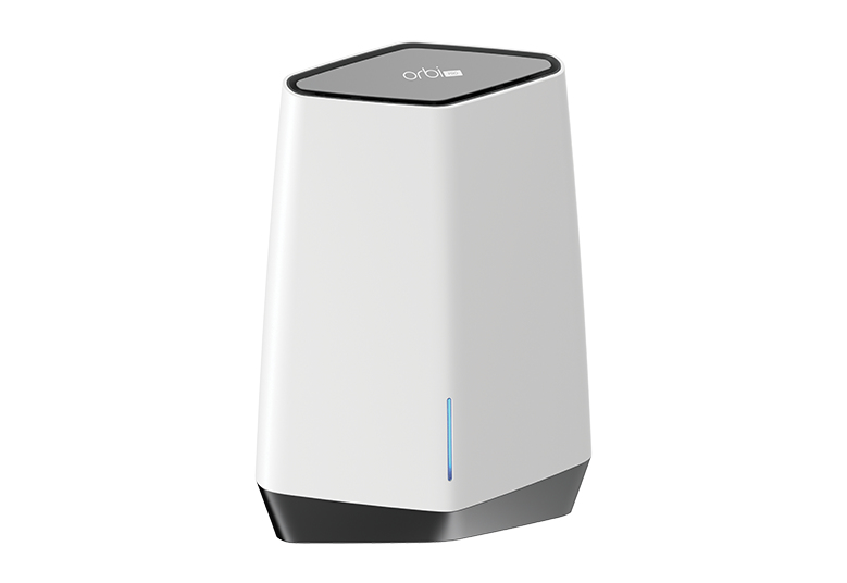 NETGEAR Orbi Pro WiFi 6 Tri-band Mesh System Router (SXR80) Banda tripla (2.4 GHz/5 GHz/5 GHz) Wi-Fi 6 (802.11ax) Grigio, Bianco 4 Interno