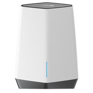 NETGEAR Orbi Pro WiFi 6 Tri-band Mesh System Router (SXR80) Banda tripla (2.4 GHz/5 GHz/5 GHz) Wi-Fi 6 (802.11ax) Grigio, Bianco 4 Interno