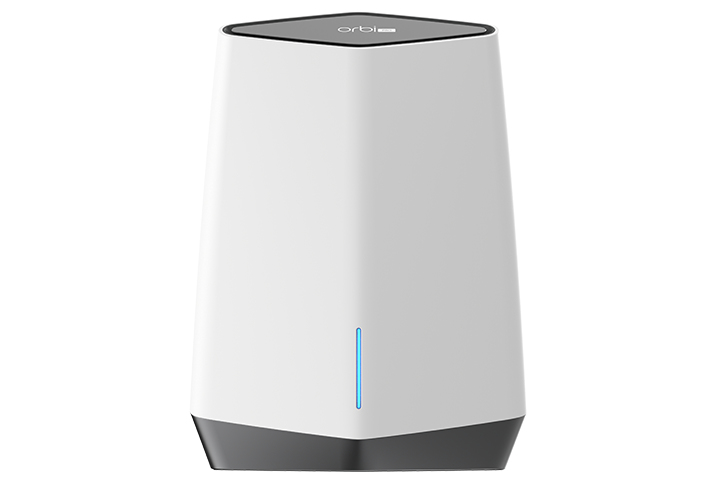 NETGEAR Orbi Pro WiFi 6 Tri-band Mesh System Router (SXR80) Banda tripla (2.4 GHz/5 GHz/5 GHz) Wi-Fi 6 (802.11ax) Grigio, Bianco 4 Interno