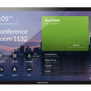 Crestron TSS-770-T-B-S-LB KIT espositore per sale riunioni 17,8 cm (7") 1280 x 800 Pixel 802.11a, 802.11b, 802.11g, Wi-Fi 4 (802.11n), Wi-Fi 5 (802.11ac) Plastica