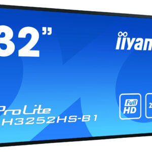 iiyama LH3252HS-B1 visualizzatore di messaggi Pannello piatto per segnaletica digitale 80 cm (31.5") IPS 400 cd/m² Full HD Nero Processore integrato Android 8.0 immagine gallery 4 iiyama LH3252HS-B1 visualizzatore di messaggi Pannello piatto per segnaletica digitale 80 cm (31.5") IPS 400 cd/m² Full HD Nero Processore integrato Android 8.0