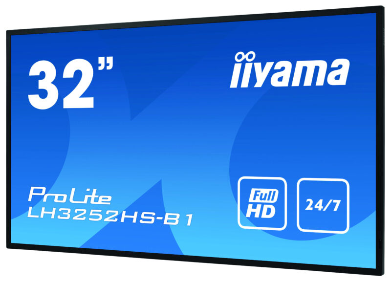 iiyama LH3252HS-B1 visualizzatore di messaggi Pannello piatto per segnaletica digitale 80 cm (31.5") IPS 400 cd/m² Full HD Nero Processore integrato Android 8.0 immagine principale iiyama LH3252HS-B1 visualizzatore di messaggi Pannello piatto per segnaletica digitale 80 cm (31.5") IPS 400 cd/m² Full HD Nero Processore integrato Android 8.0