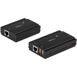 StarTech.com Extender USB 2.0 a 4 porte - Estensore Ethernet USB 2.0 multiporta via CAT5 CAT6 100m - USB Extender Hub via Lan compatibile RJ45 - Kit Prolunga USB 2.0 alimentato - 480 Mbps immagine principale StarTech.com Extender USB 2.0 a 4 porte - Estensore Ethernet USB 2.0 multiporta via CAT5 CAT6 100m - USB Extender Hub via Lan compatibile RJ45 - Kit Prolunga USB 2.0 alimentato - 480 Mbps