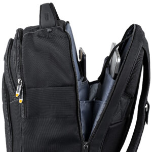 StarTech.com Zaino per Laptop 17.3" con Custodia per Accessori Rimovibile - Zaino per Professionisti Informatici in Nylon Balistico per Lavoro/Viaggi - Zaino porta PC Ergonomico con Tasche per Notebook/Tablet